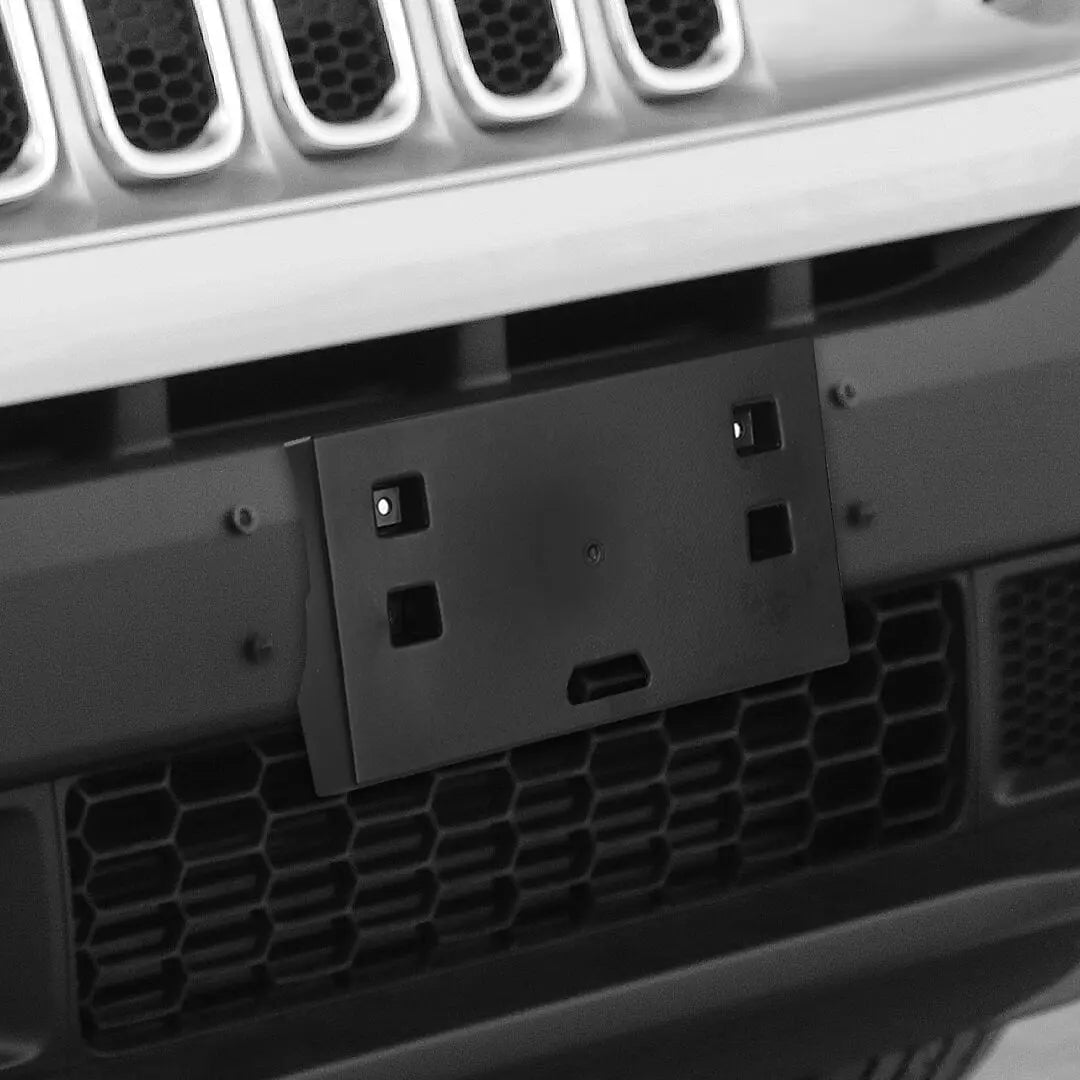 For 2015-2018 Jeep Renegade Front Bumper License Plate Mounting Bracket