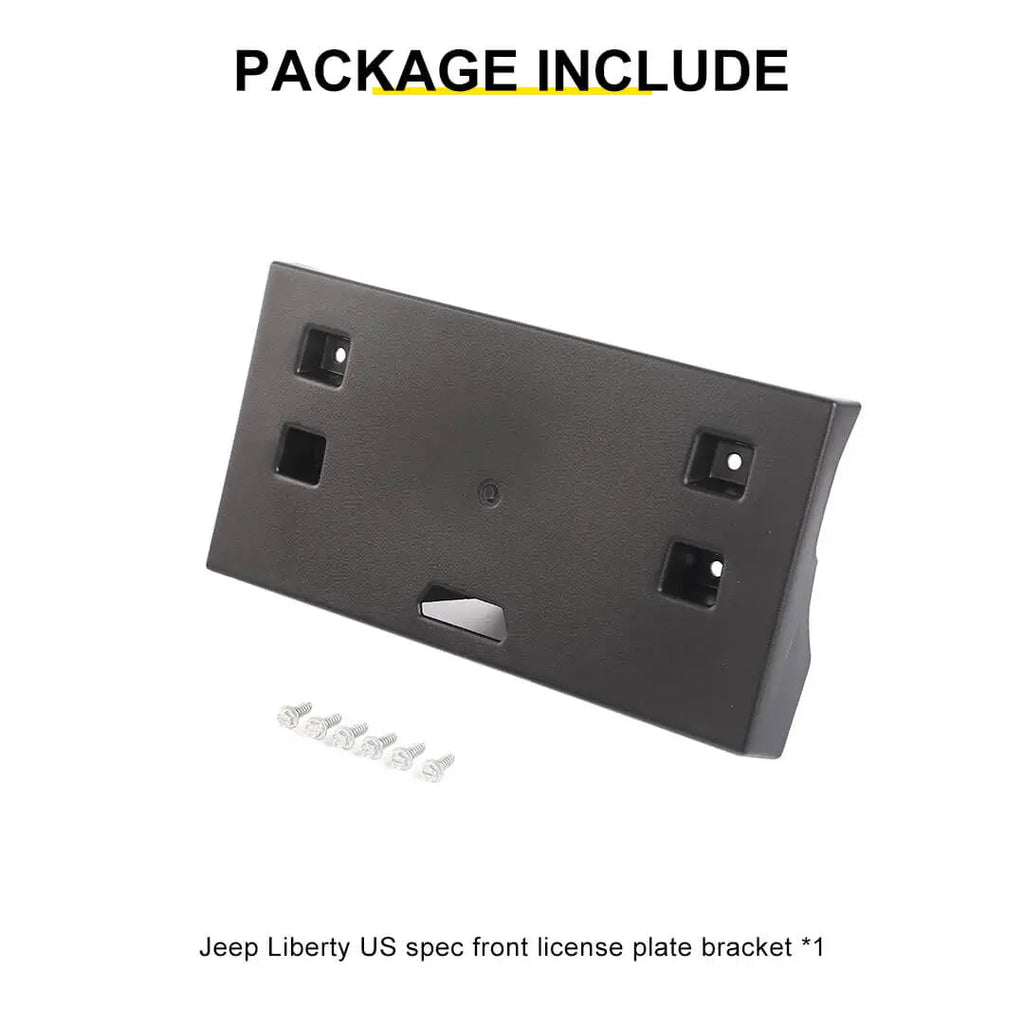 For 2015-2018 Jeep Renegade Front Bumper License Plate Mounting Bracket