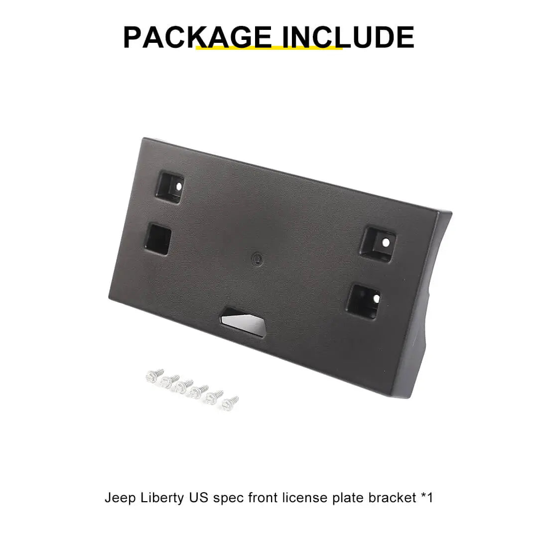 For 2015-2018 Jeep Renegade Front Bumper License Plate Mounting Bracket