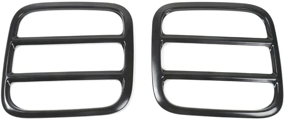 For 2015+ Jeep Renegade Strong Iron Tail Light Rear Taillight Guard (Black)