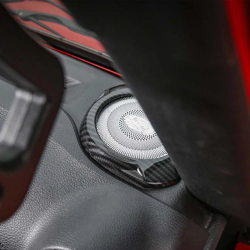 For 2015-2018 Jeep Wrangler JK JKU A Pillar Dashboard Panel Speaker Trim Cover