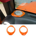For 2015-2018 Jeep Wrangler JK JKU A Pillar Dashboard Panel Speaker Trim Cover