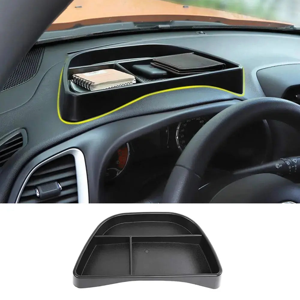 For 2015+ Jeep Renegade Dashboard Organizer Storage Tray Box