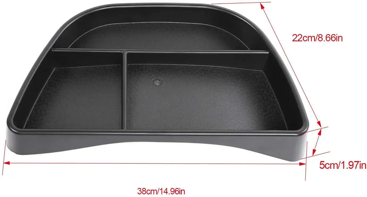 For 2015+ Jeep Renegade Dashboard Organizer Storage Tray Box