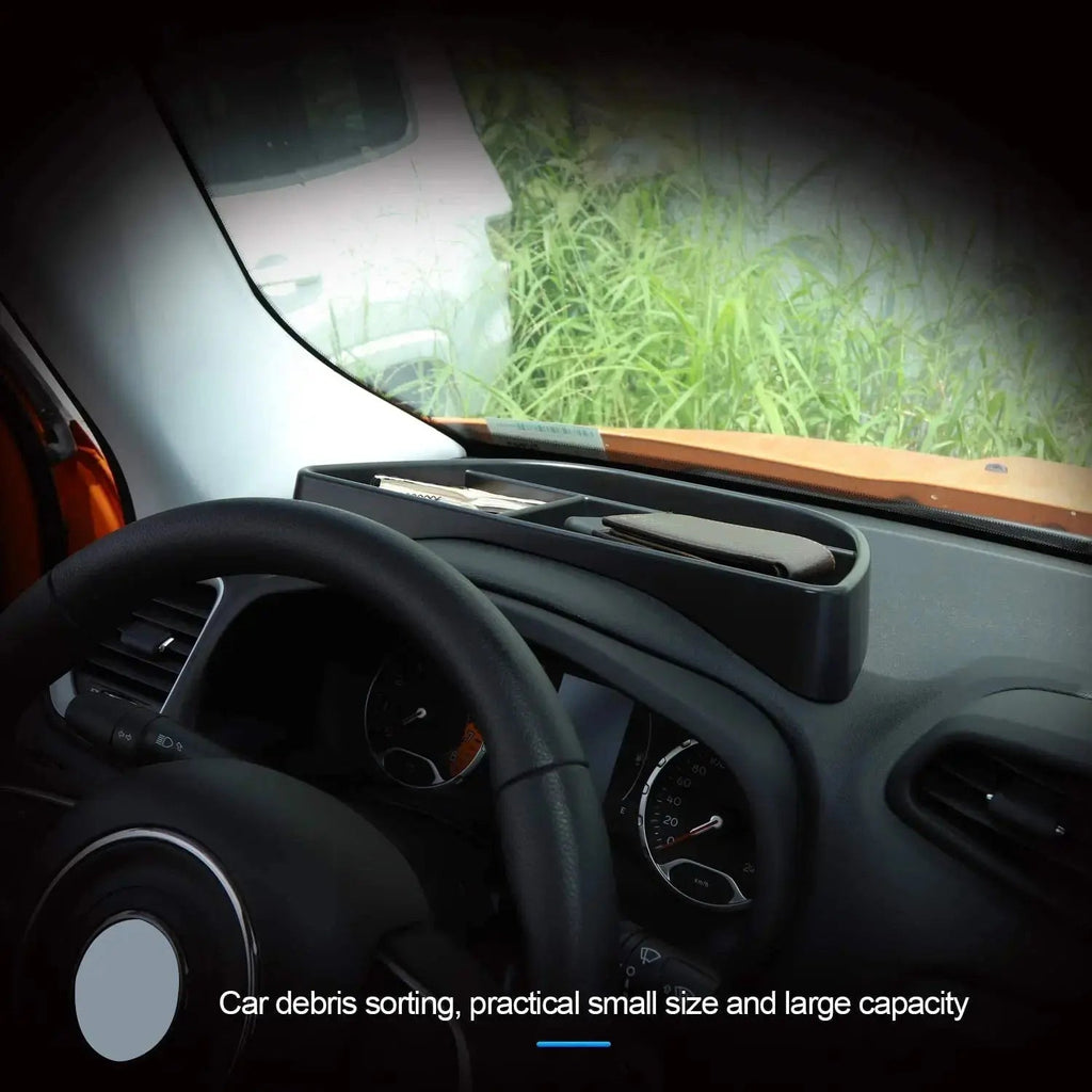 For 2015+ Jeep Renegade Dashboard Organizer Storage Tray Box