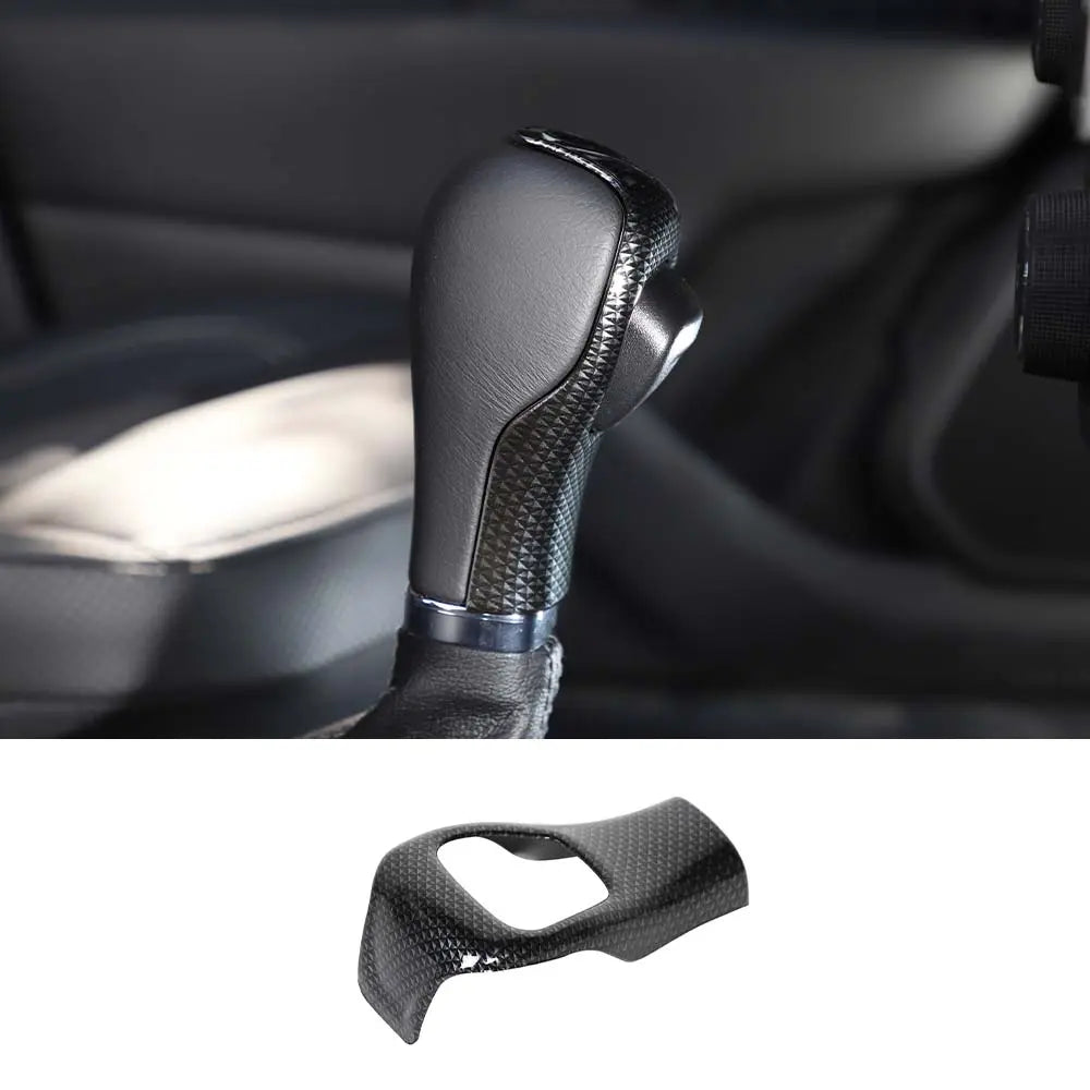 For Jeep 2015+ Renegade & 2017+ Compass Gear Shift Knob Cover Handle Trim Cover