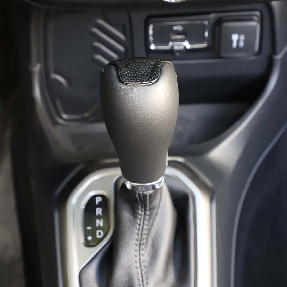 For Jeep 2015+ Renegade & 2017+ Compass Gear Shift Knob Cover Handle Trim Cover