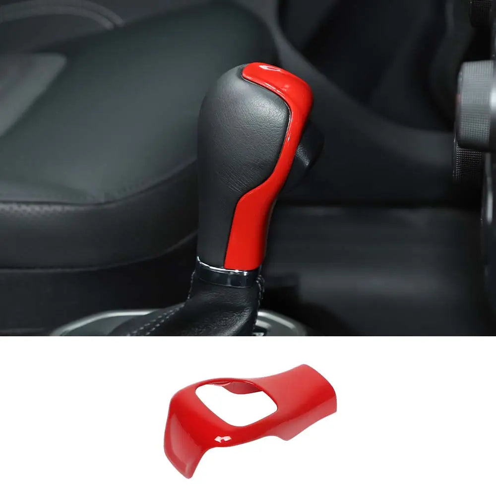 For Jeep 2015+ Renegade & 2017+ Compass Gear Shift Knob Cover Handle Trim Cover