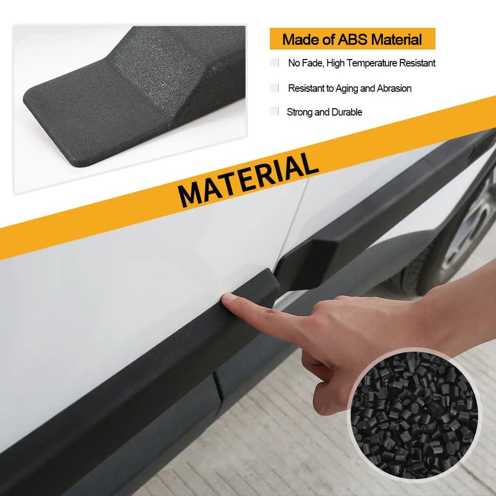 For 2015+ Jeep Renegade 4pcs Body Door Side Molding Cover Trim Kit