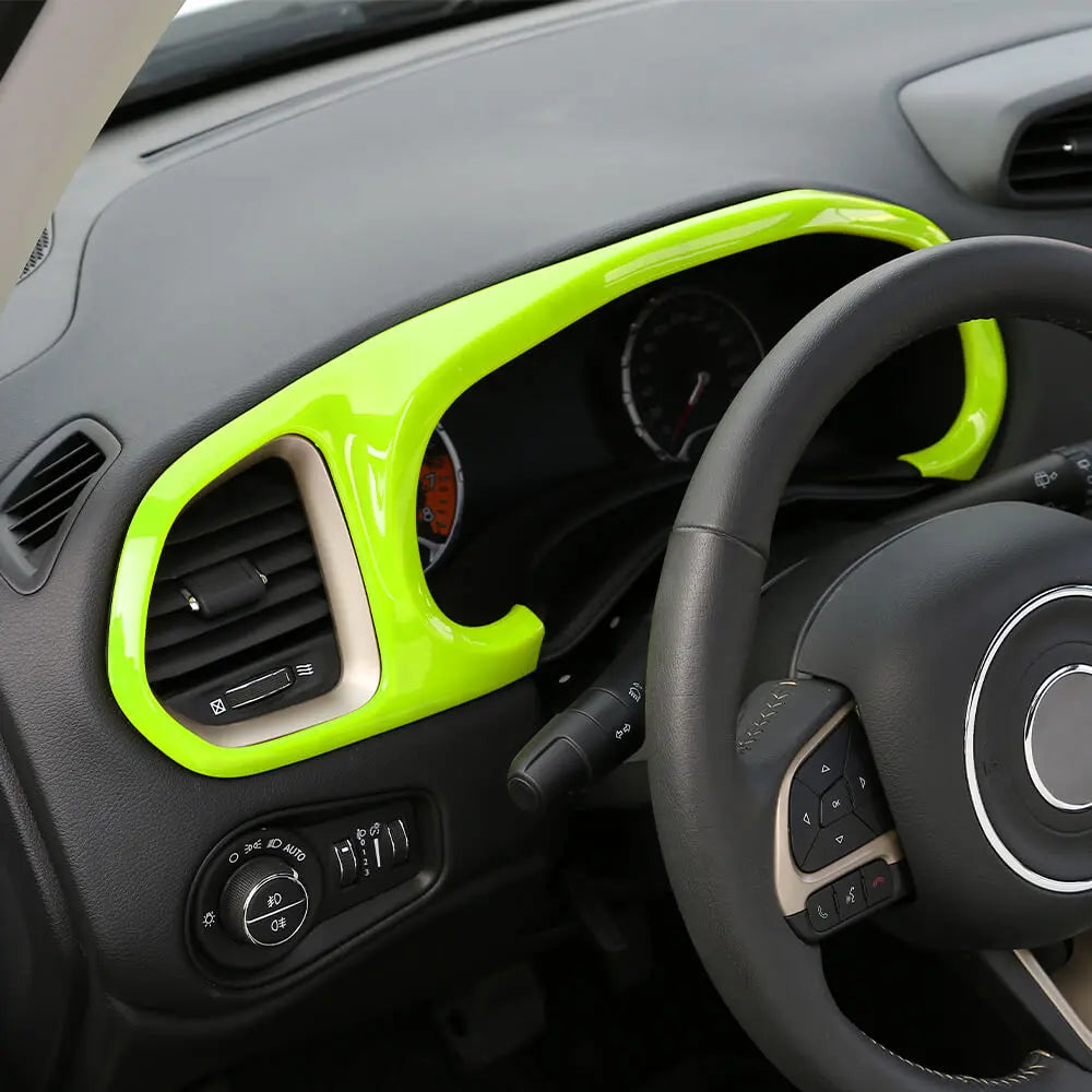 For 2015+ Jeep Renegade Car Dashboard Frame Decor Cover Trim