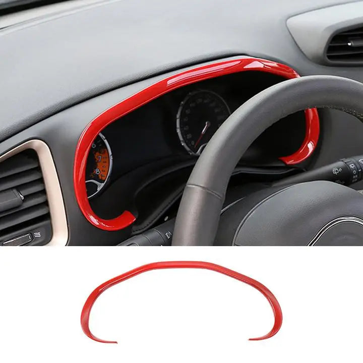 For 2015+ Jeep Renegade Car Interior Dashboard Trim Cover Decoration Strip