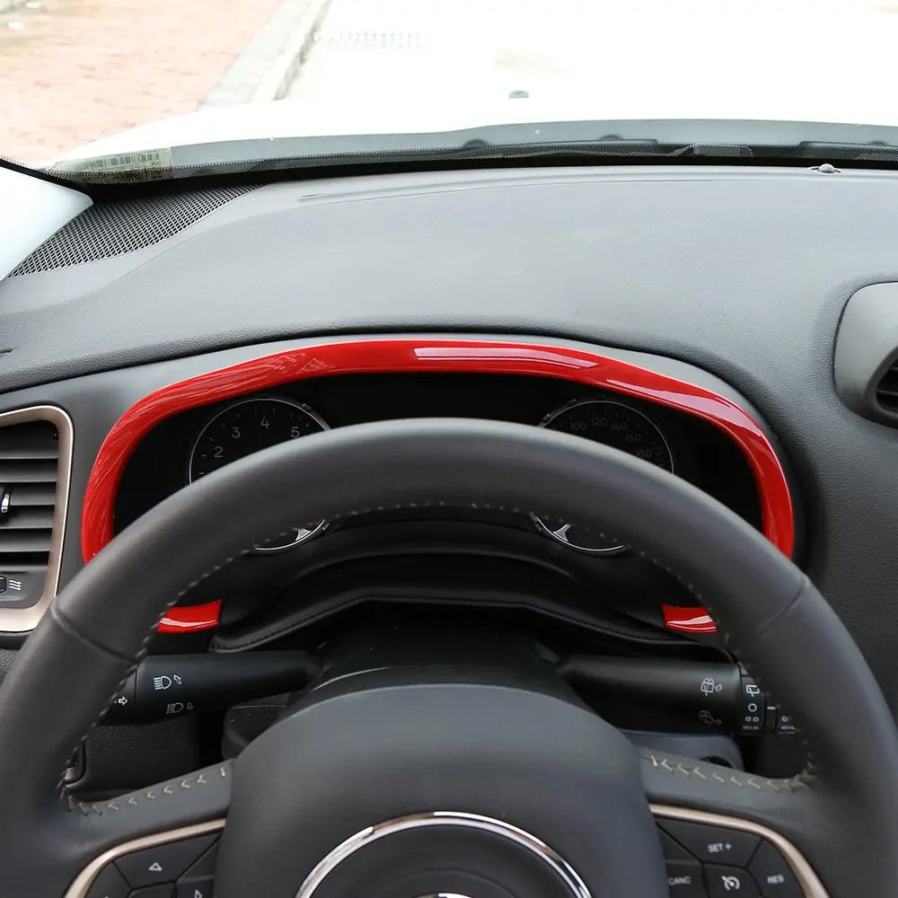 For 2015+ Jeep Renegade Car Interior Dashboard Trim Cover Decoration Strip