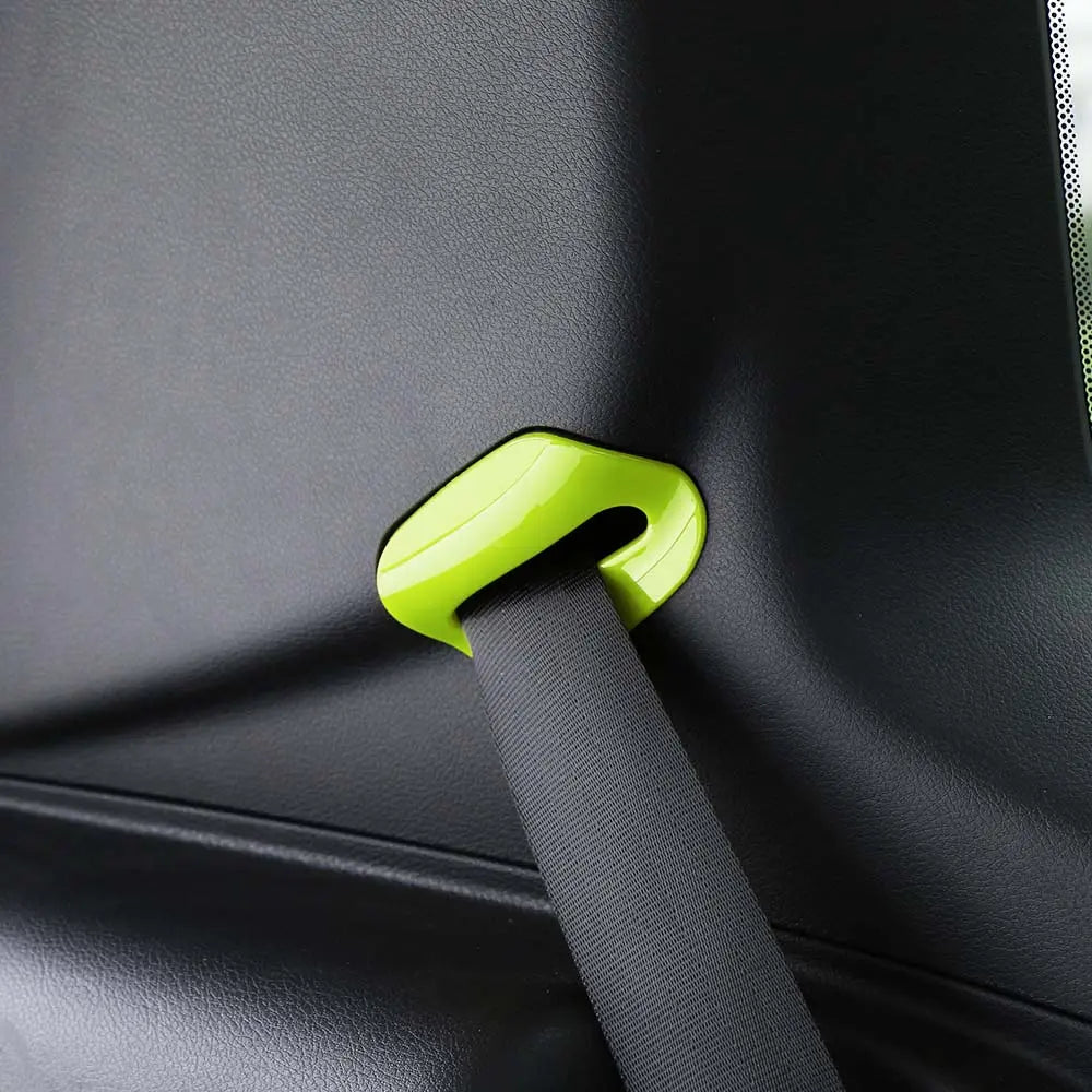 For 2015+ Jeep Renegade Car Safety Seat Belt Buckle Decor Cover Trim