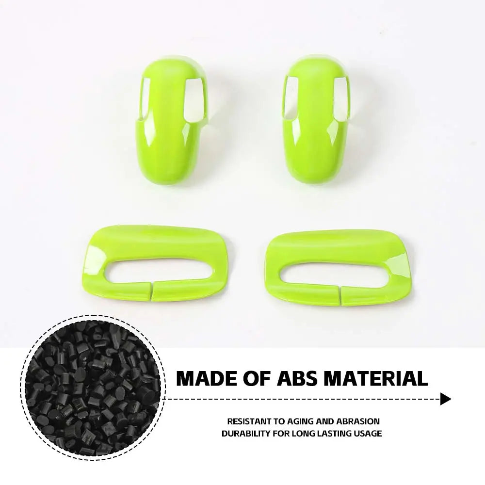 For 2015+ Jeep Renegade Car Safety Seat Belt Buckle Decor Cover Trim