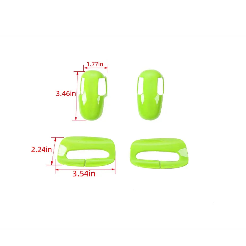 For 2015+ Jeep Renegade Car Safety Seat Belt Buckle Decor Cover Trim