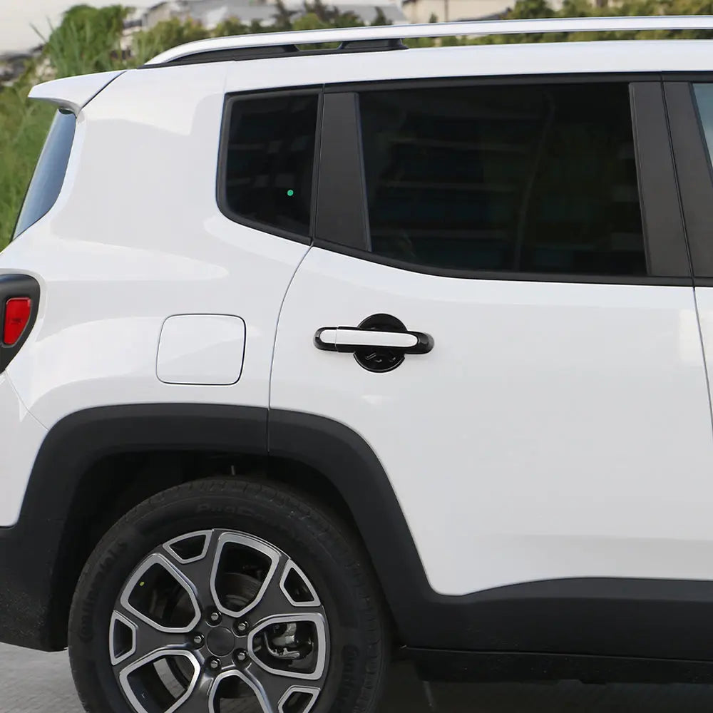 For 2015+ Jeep Renegade Door Handle Bowl Cover Trim Bezel