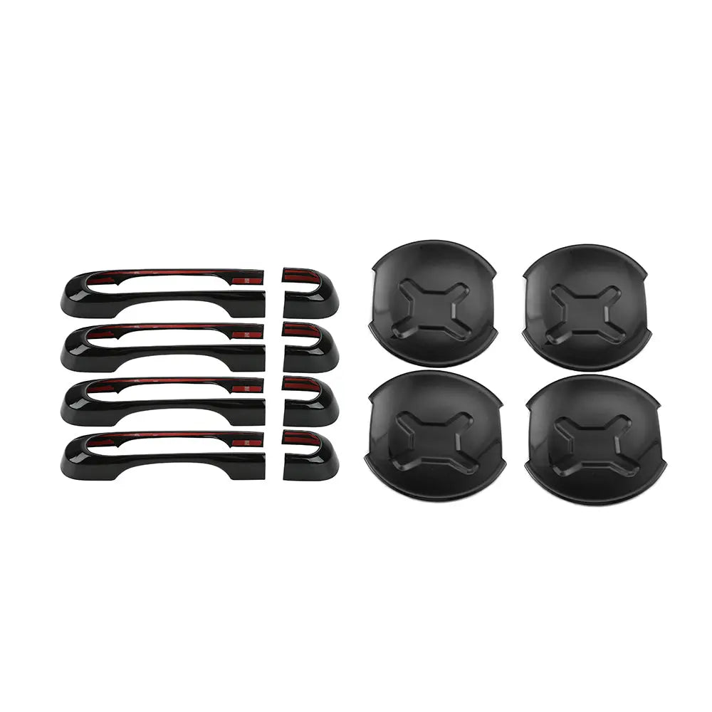 For 2015+ Jeep Renegade Door Handle Bowl Cover Trim Bezel