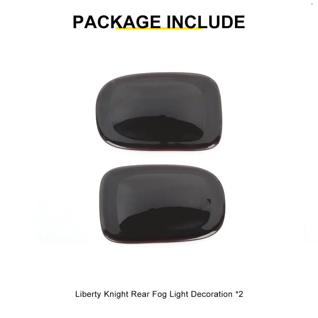 For 2015+ Jeep Renegade Exterior Rear Fog Light Lamp Guard Cover Trim (2 pcs)