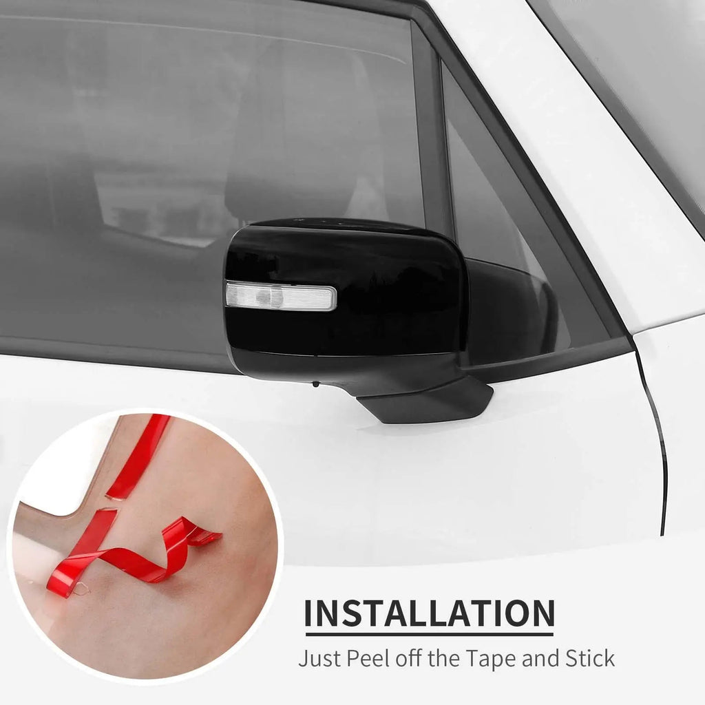 For 2015+ Jeep Renegade Exterior Side Rearview Mirror Caps Cover Trim