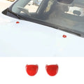 For 2015+ Jeep Renegade Front Wiper Water Wash Nozzle Spray Cover Trim