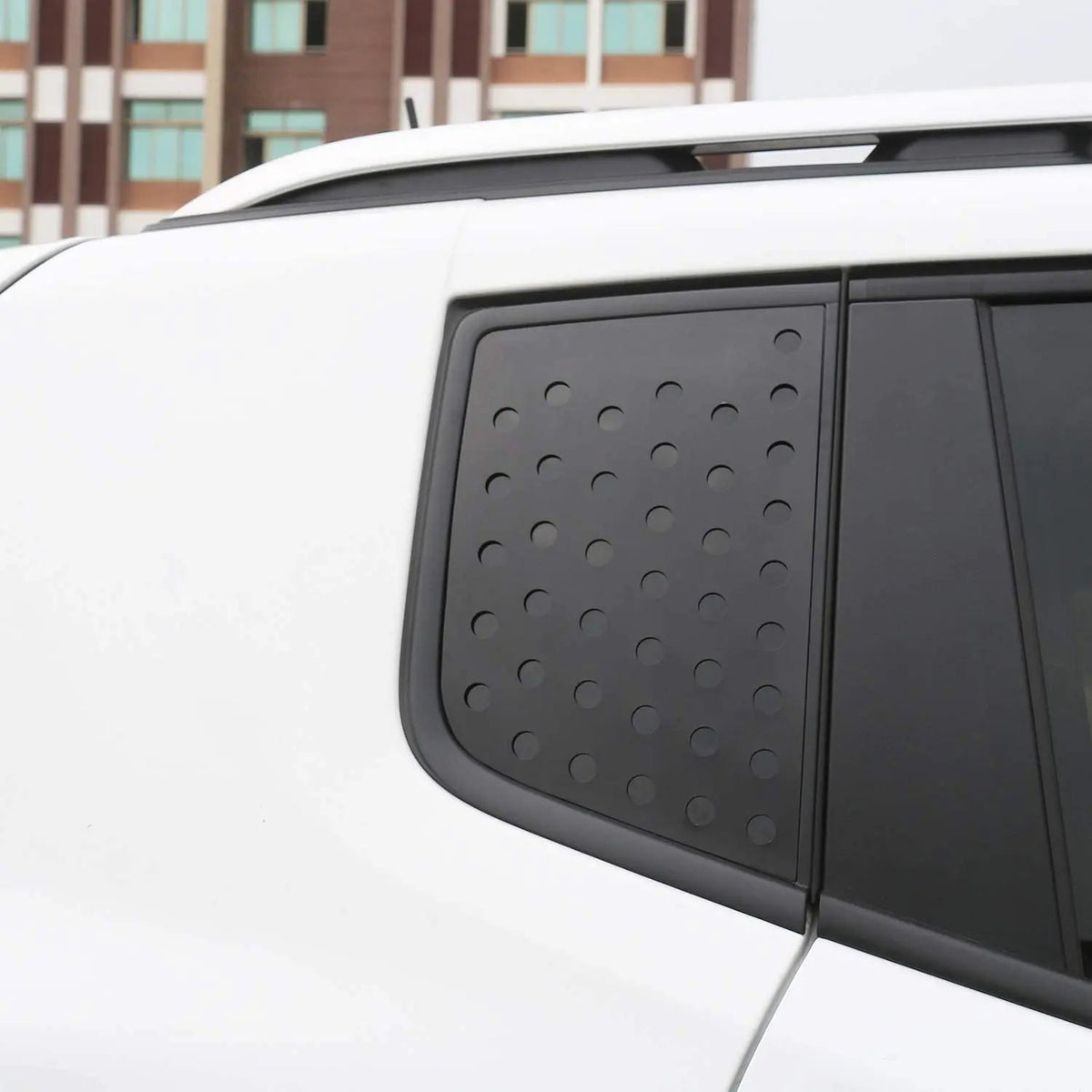 For 2015+ Jeep Renegade Front & Rear Window Triangle Glass Panel Cover Trim 4pcs