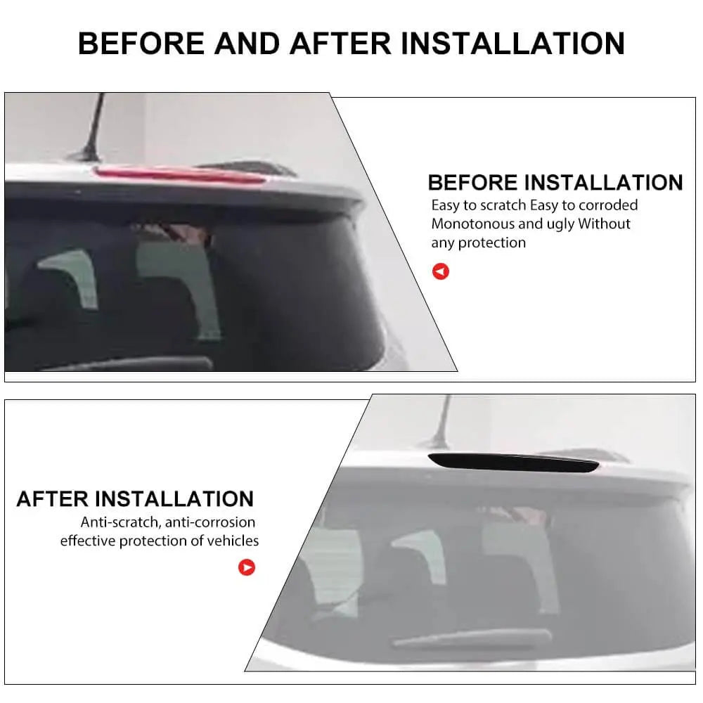 For 2015+ Jeep Renegade High Brake Stop Light Lamp Trim Cover
