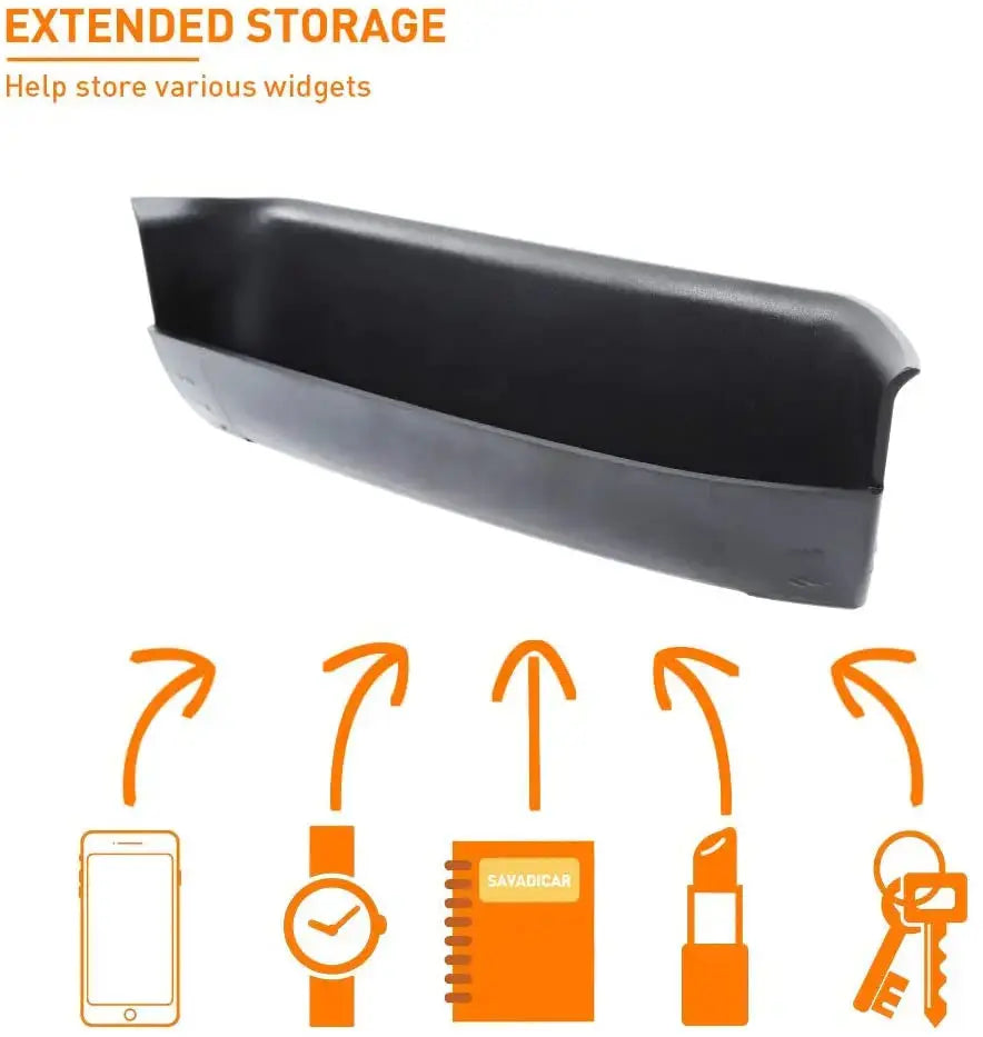 For 2015+ Jeep Renegade Passenger Co-Pilot Storage Box Center Console Organizer