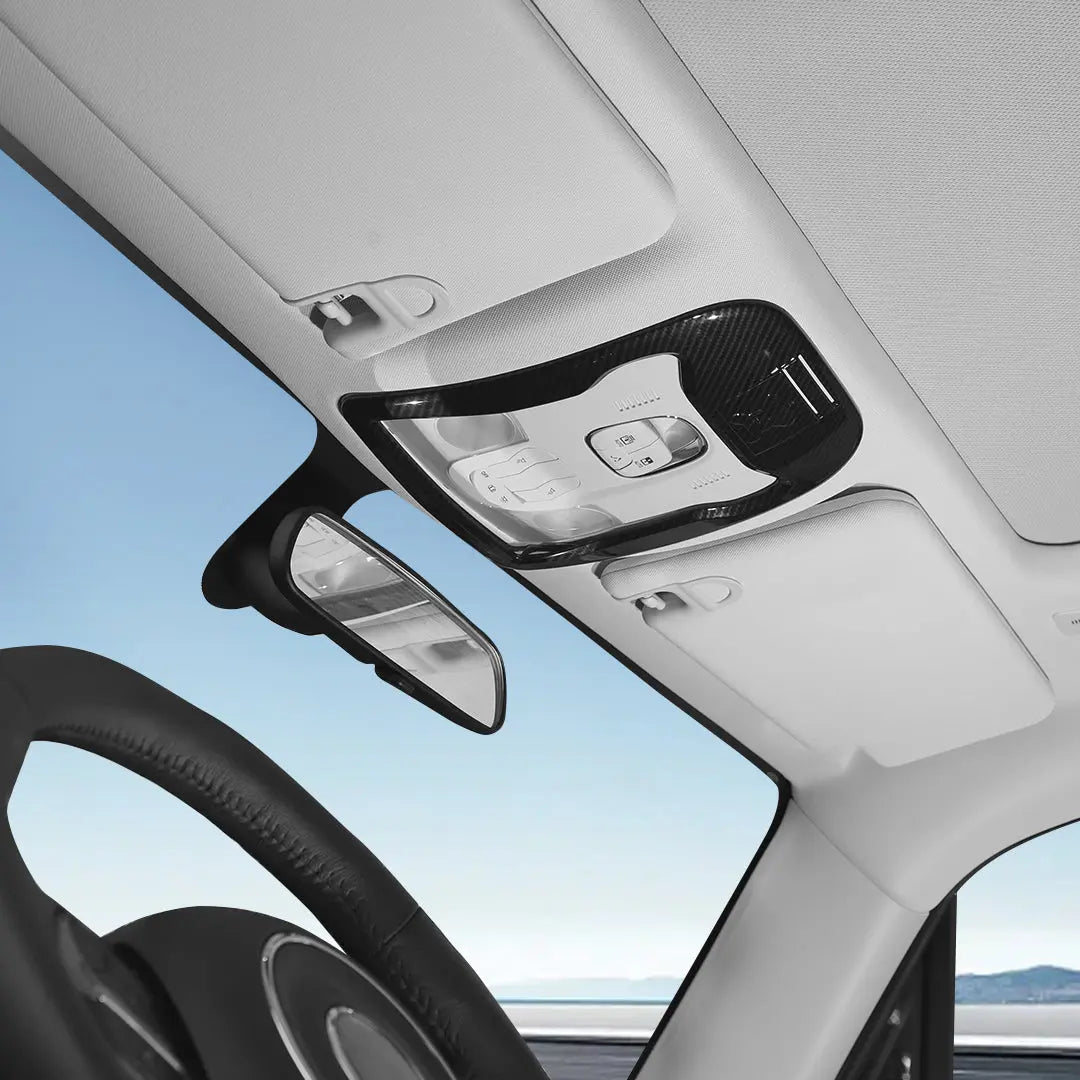For 2015+ Jeep Renegade Reading Light Lamp Frame Trim Decor With Card Slot
