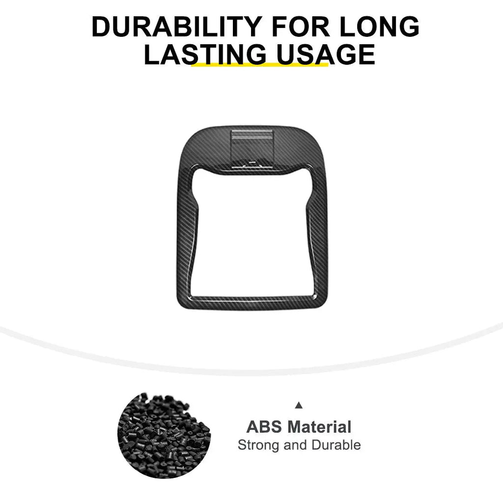 For 2015+ Jeep Renegade Reading Light Lamp Frame Trim Decor With Card Slot