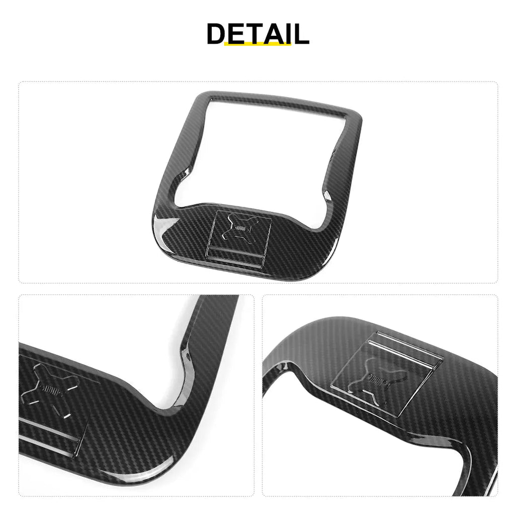 For 2015+ Jeep Renegade Reading Light Lamp Frame Trim Decor With Card Slot