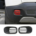 For 2015+ Jeep Renegade Rear Tail Fog Light Lamp Guard Trim Bezel