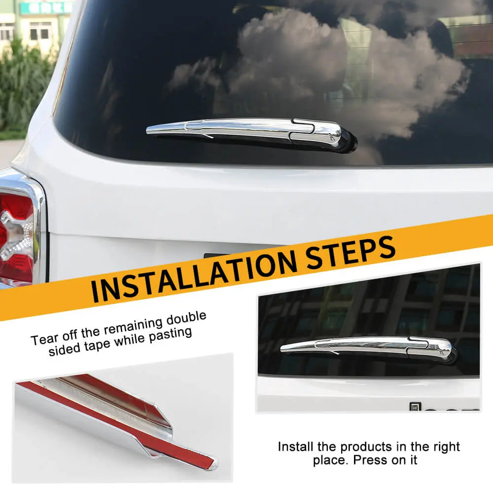 For 2015+ Jeep Renegade Rear Window Wiper Windshield Wiper Blade Trims