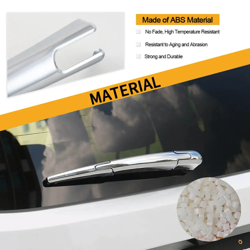 For 2015+ Jeep Renegade Rear Window Wiper Windshield Wiper Blade Trims
