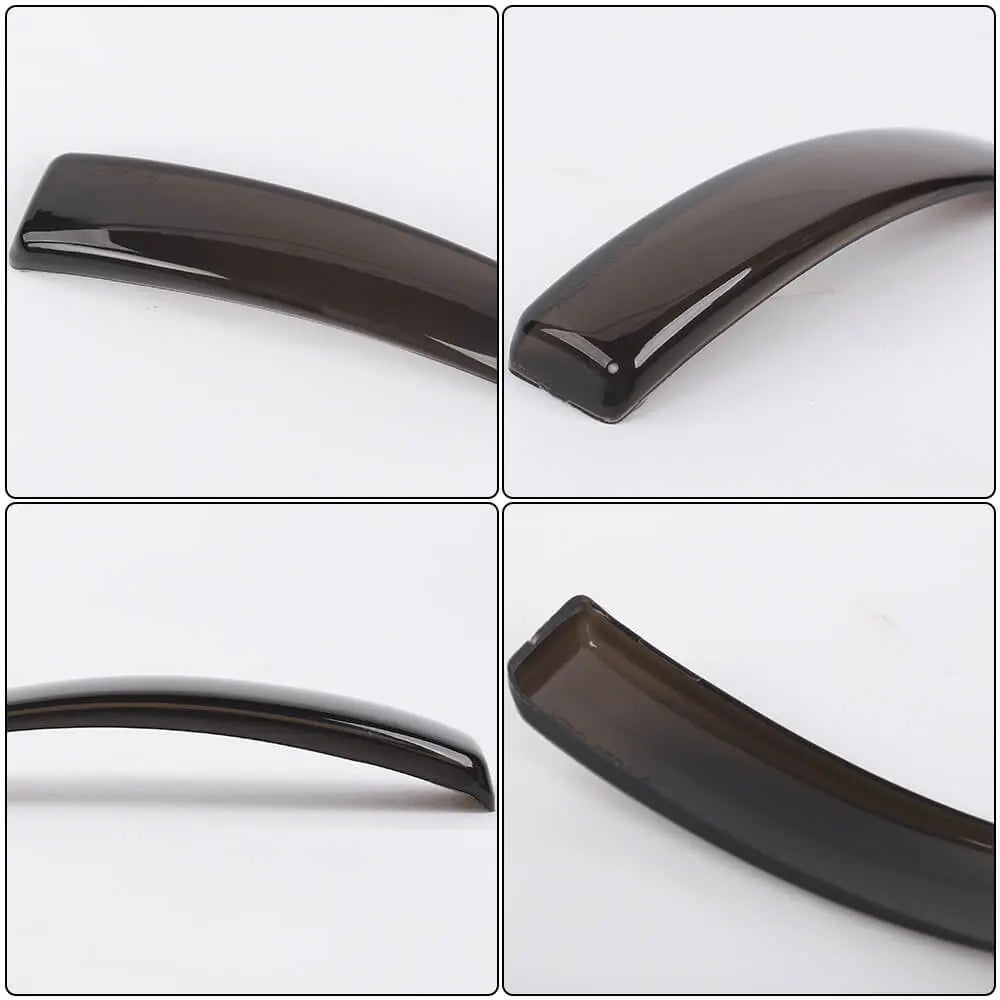 For 2015+ Jeep Renegade Rearview Mirror Turn Signal Light Smoked Trim Covers