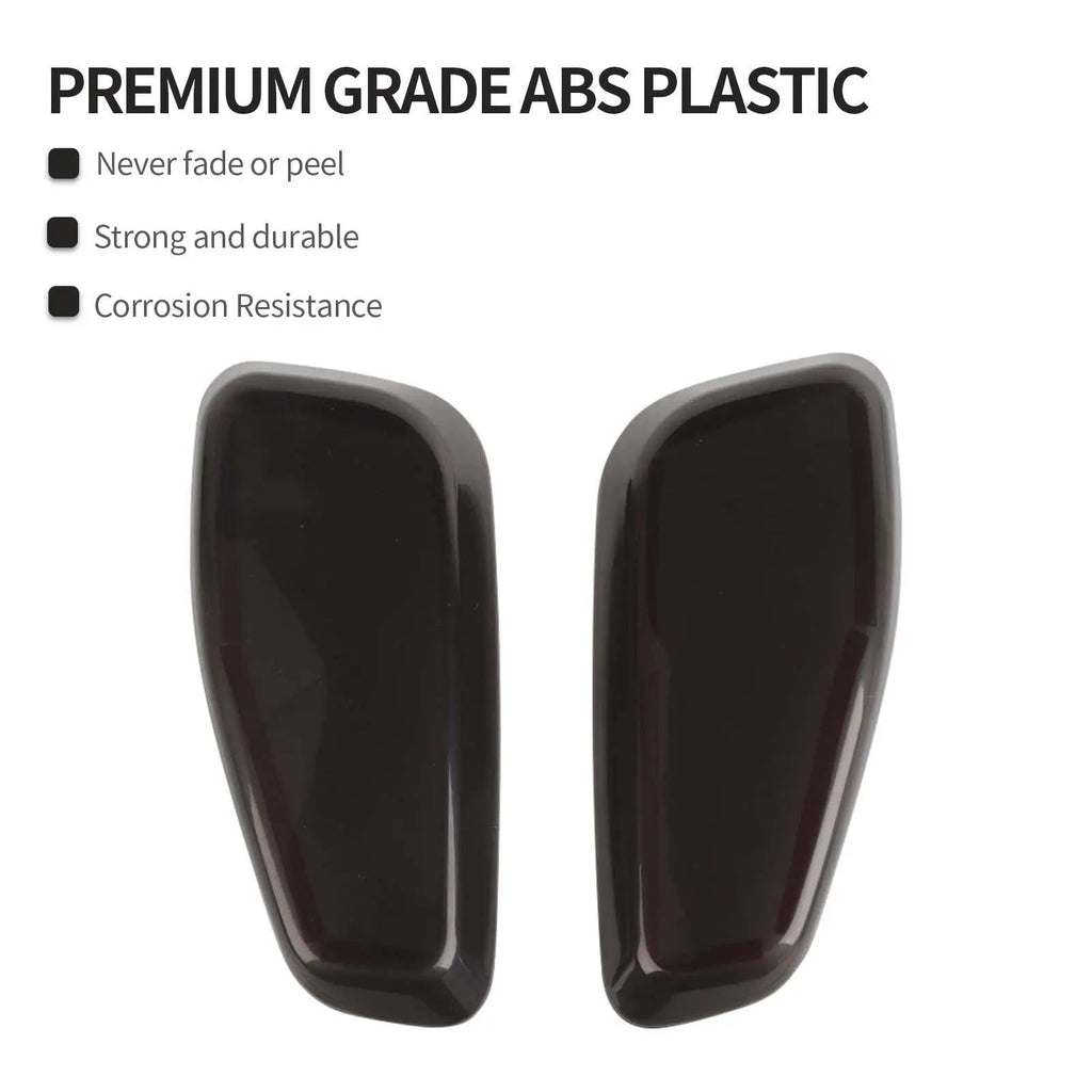 For 2015+ Jeep Renegade Smoked Side Turn Signal Light Cover Trim
