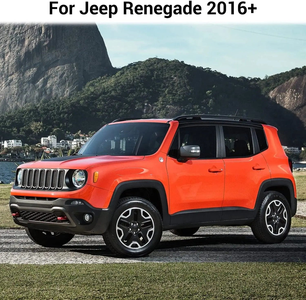 For 2015+ Jeep Renegade Tail Light Lamp Guards Blinds Rear Taillight Guard