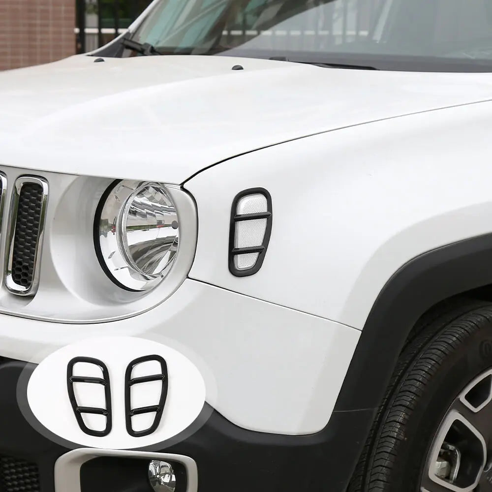 For 2015+ Jeep Renegade Turn Signal Light Guards Trim
