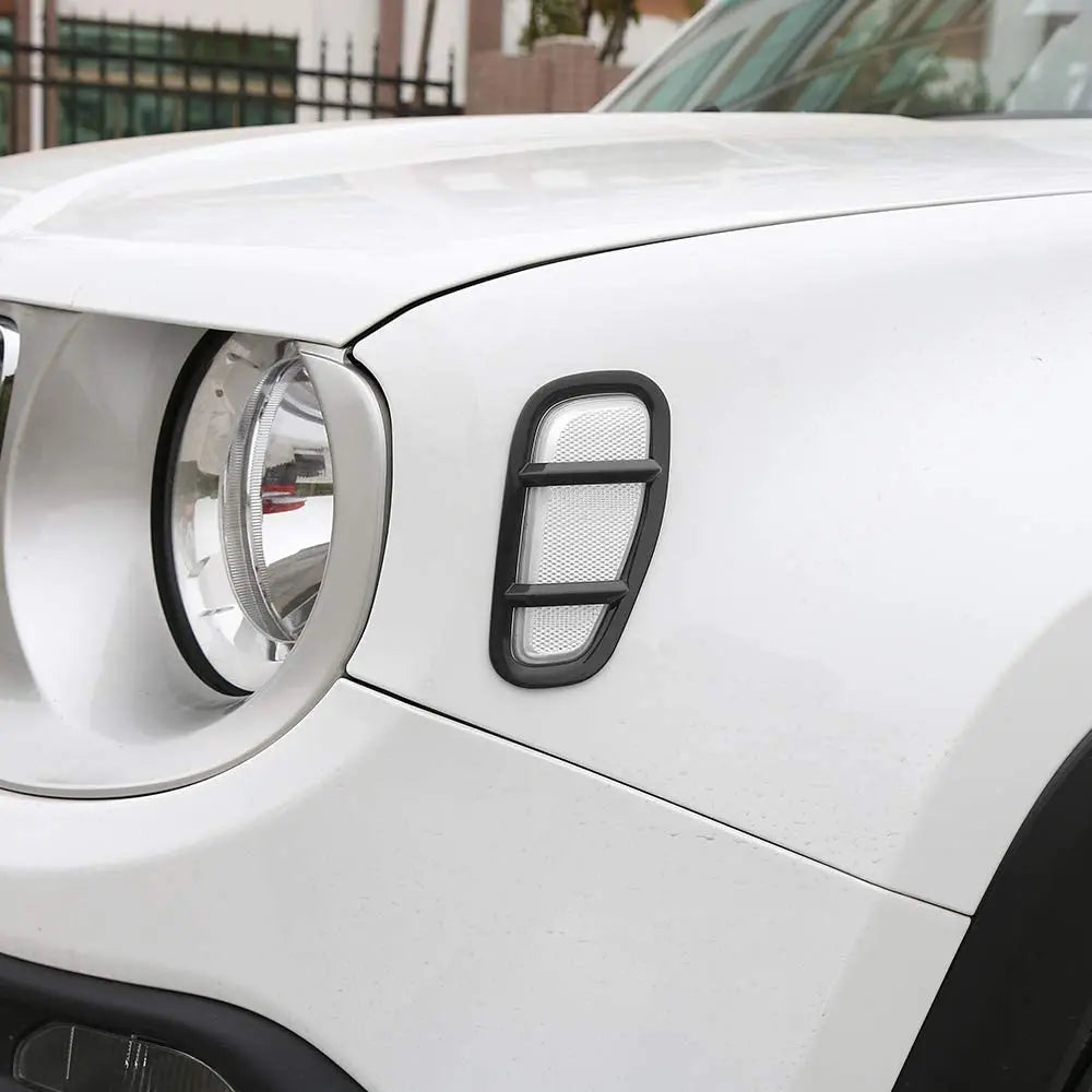For 2015+ Jeep Renegade Turn Signal Light Guards Trim