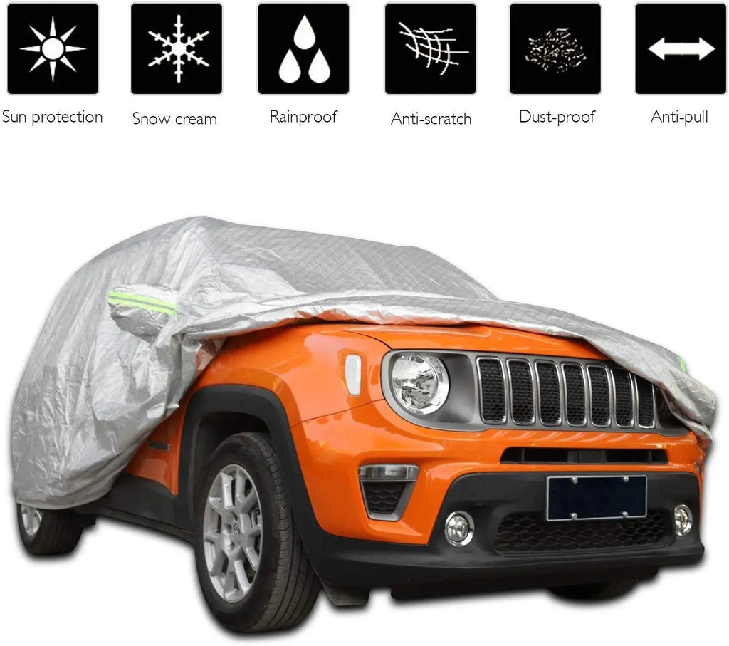 For 2015+ Jeep Renegade Weatherproof Car Cover Protect