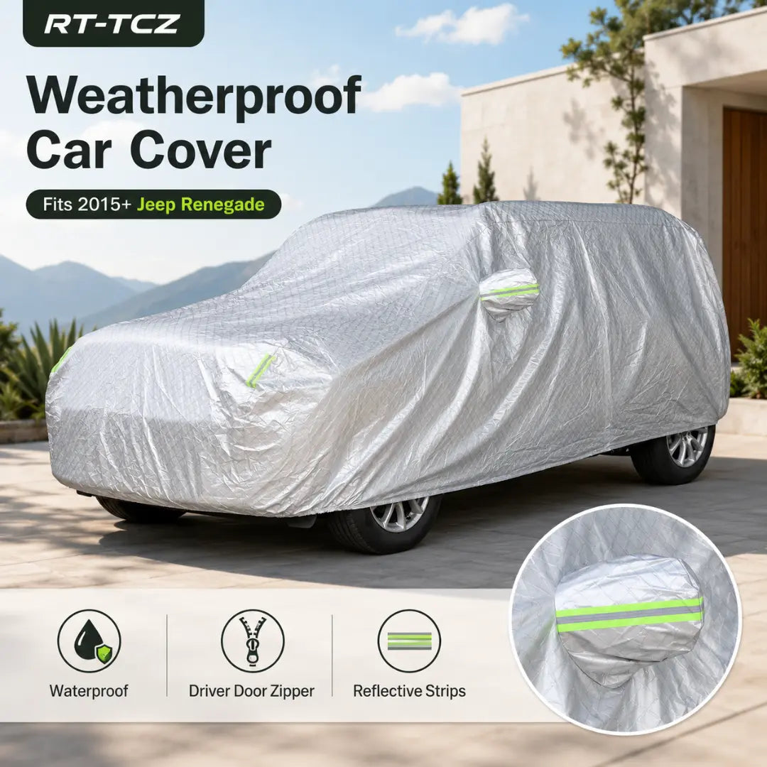 For 2015+ Jeep Renegade Weatherproof Car Cover Protect