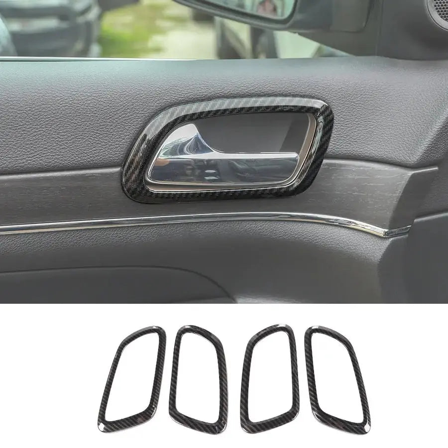 For 2016-2018 Jeep Grand Cherokee WK2 Interior Center Console Full Trim Cover Kit (24 pcs)