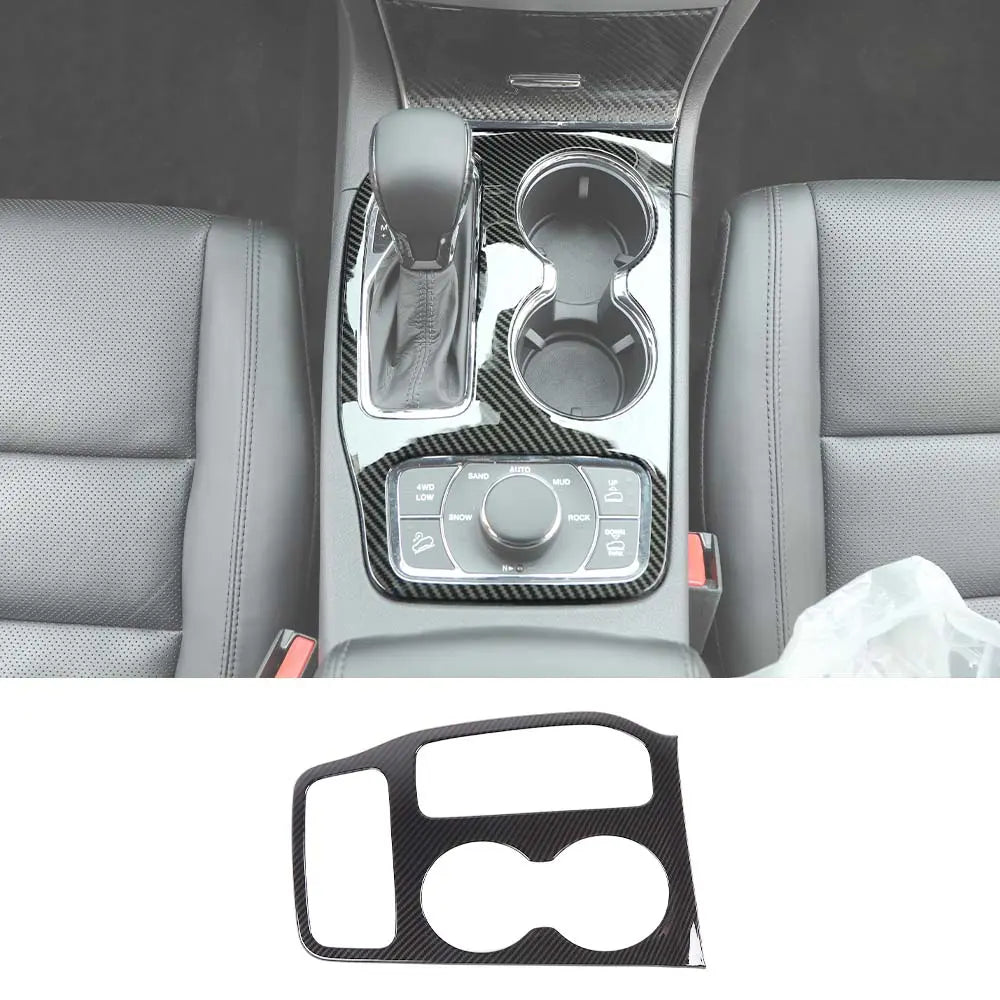 For 2017-2021 Jeep Grand Cherokee WK2 Gear Shift Panel Cover Trim Kit