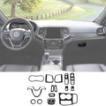 For 2016-2021 Jeep Grand Cherokee 17PCS Interior Full Set Kit Trim Cover Decor