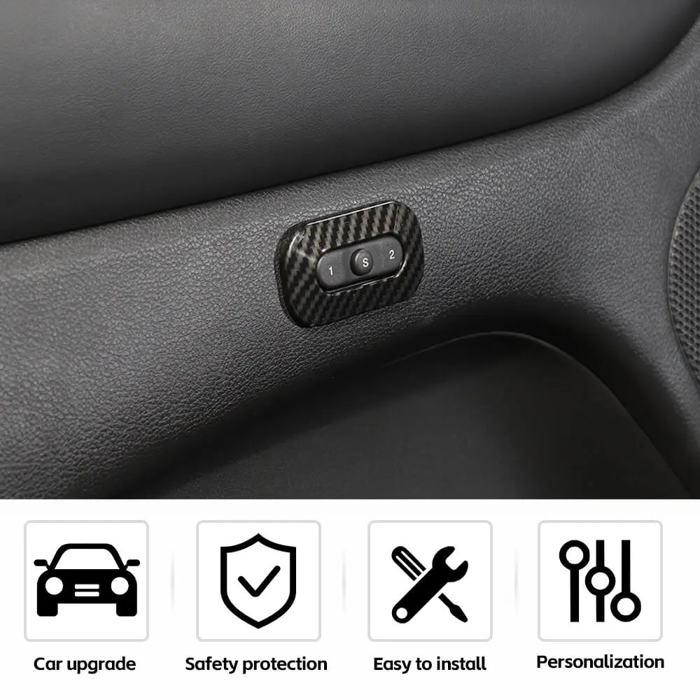 For 2016-2021 Jeep Grand Cherokee 17PCS Interior Full Set Kit Trim Cover Decor