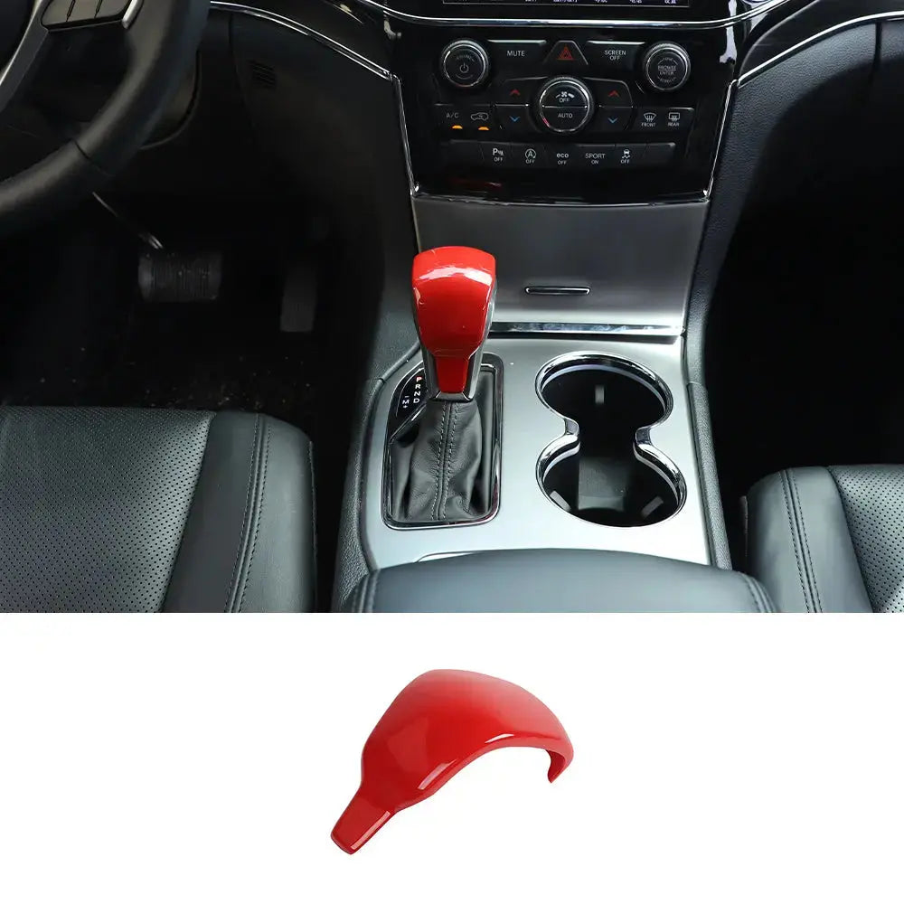 For 2017-2021 Jeep Grand Cherokee WK2 Inner Gear Shift Head Knob Cover Trim