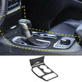 For 2016-2021 Jeep Grand Cherokee WK2 Center Gear Shift Panel Cover Trim Soft Carbon Fiber