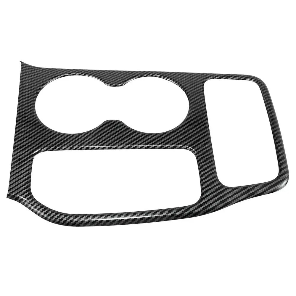 For 2016-2021 Jeep Grand Cherokee WK2 Center Gear Shift Panel Cover Trim Soft Carbon Fiber