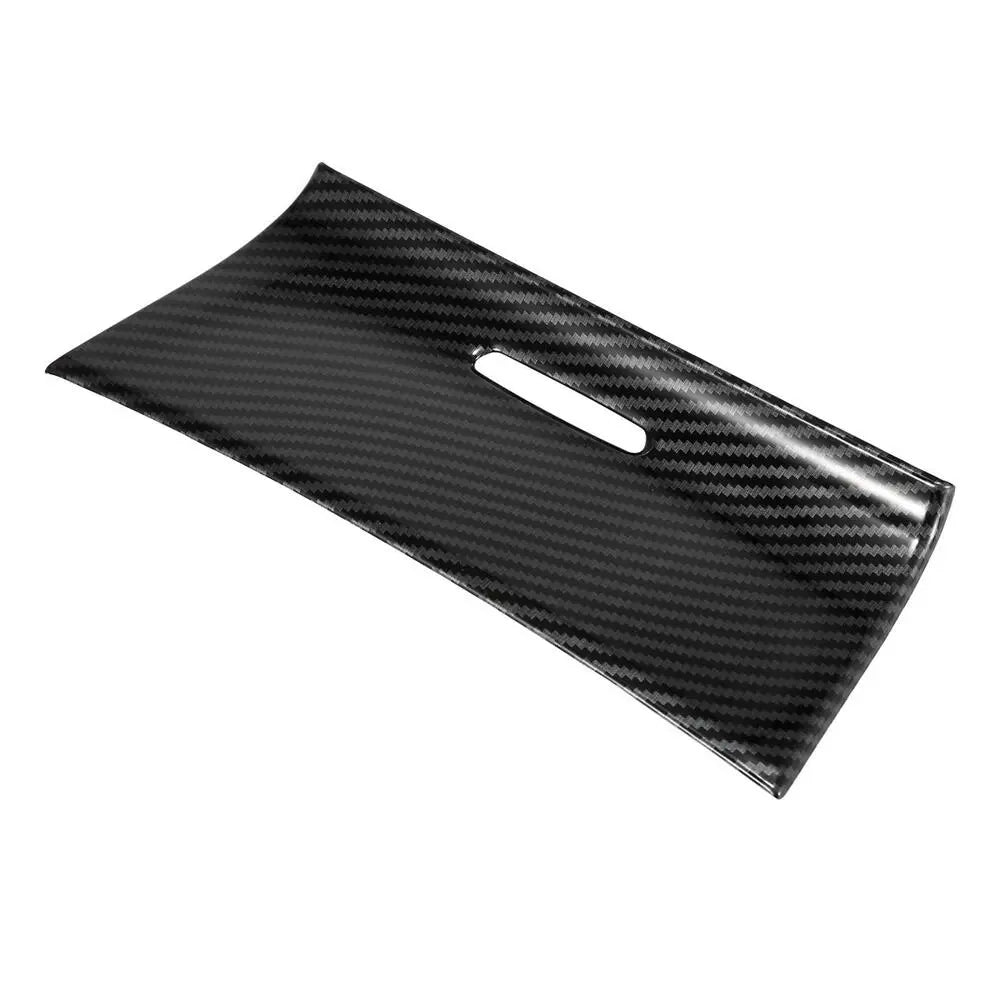 For 2016-2021 Jeep Grand Cherokee WK2 Center Gear Shift Panel Cover Trim Soft Carbon Fiber