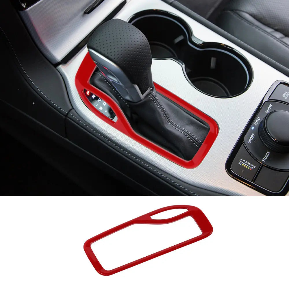 For 2016-2021 Jeep Grand Cherokee WK2 Gear Shift Panel Cover Trim Ring Bezels