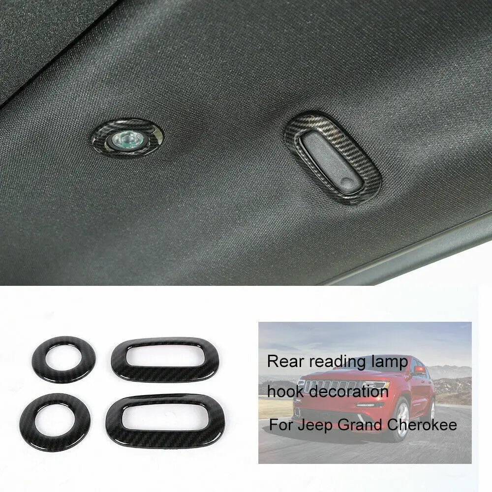 For 2016+ Jeep Grand Cherokee Rear Reading Light Hook Trim